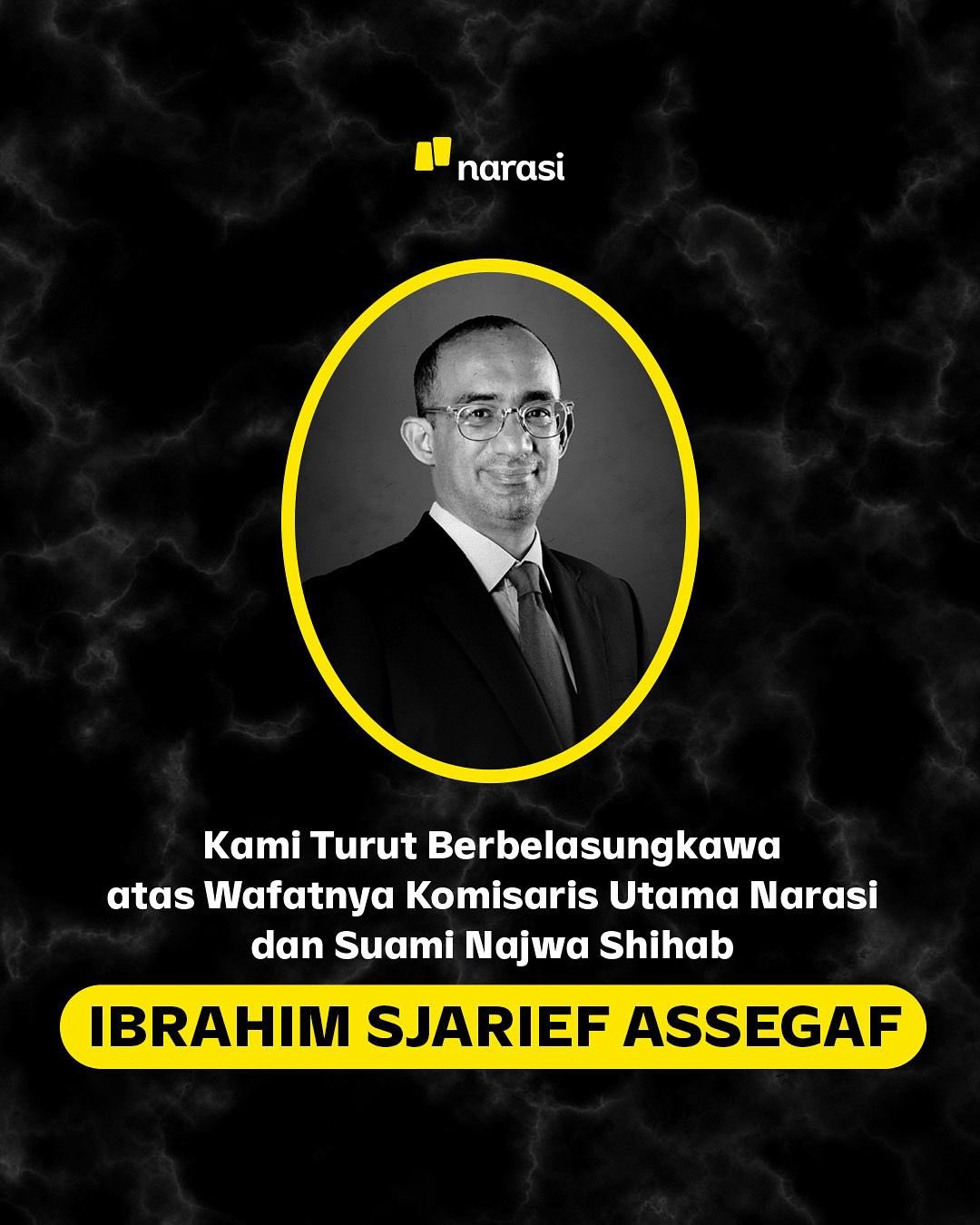 Apa Penyakit Suami Najwa Shihab, Ibrahim Sjarief Assegaf yang Meninggal Dunia 20 Mei 2025?