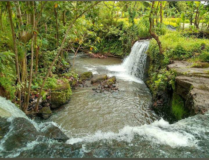Dua air terjun di daerah Kebonarum Klaten