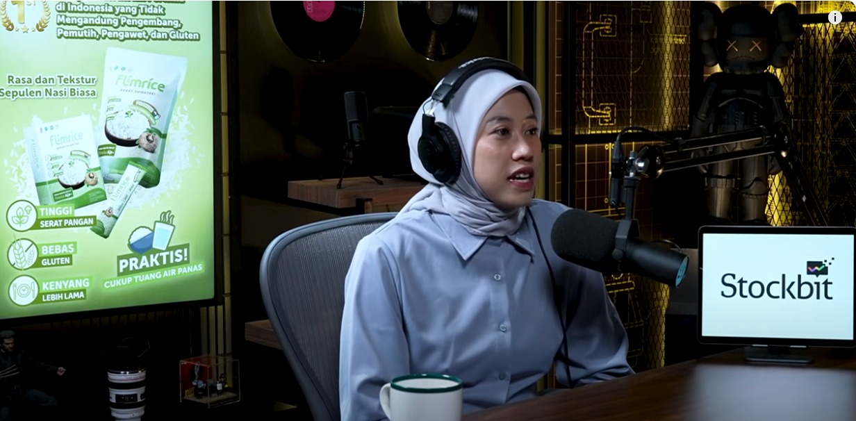 Megawati saat podcast bersama Deddy Corbuzier