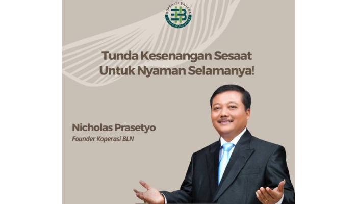 KPAA Nicholas Nyoto Prasetyo Dononagoro, founder Koperasi Bahana Lintas Nusantara.