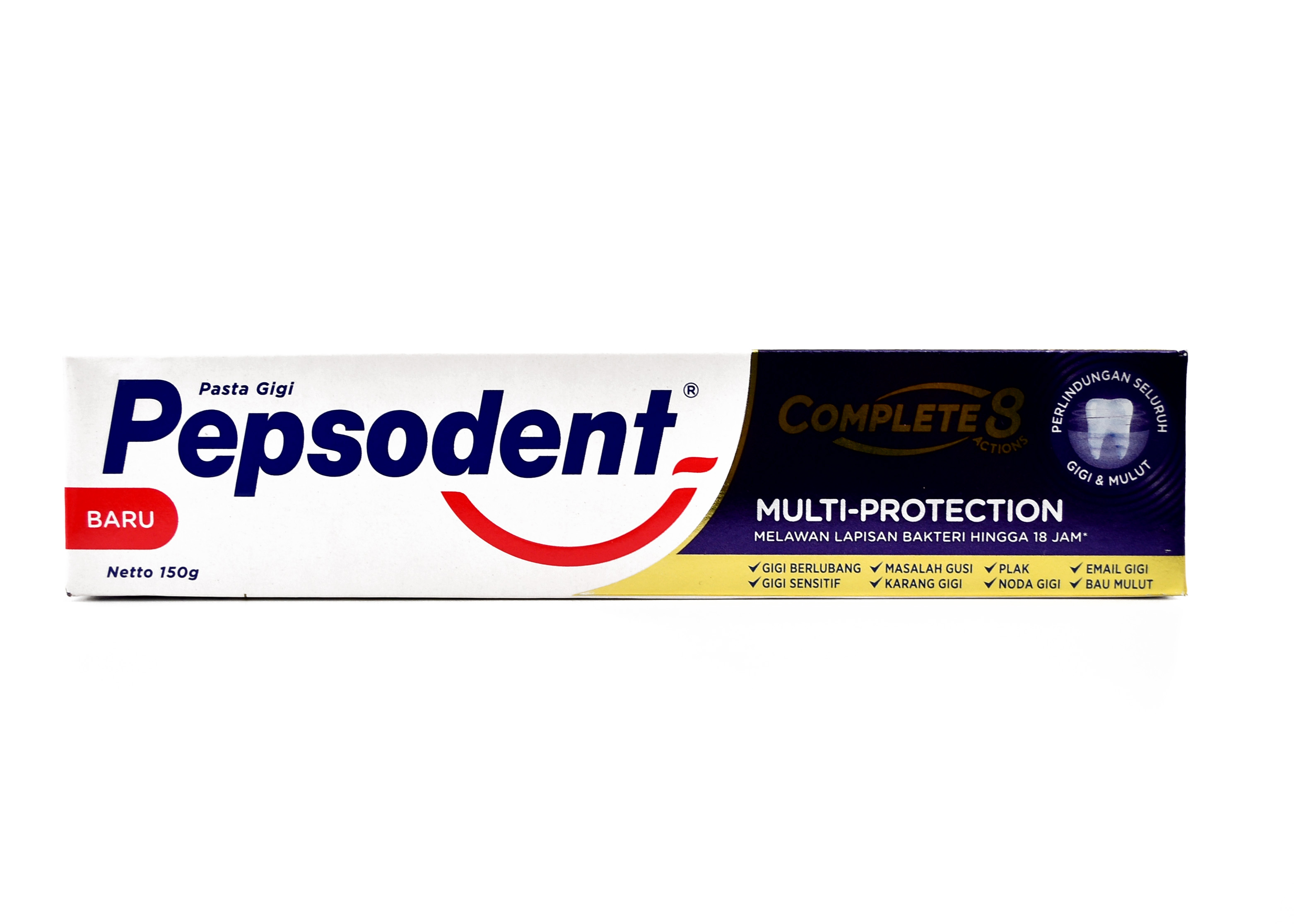 Pepsodent Complete 8 Multi Protection 150 gram