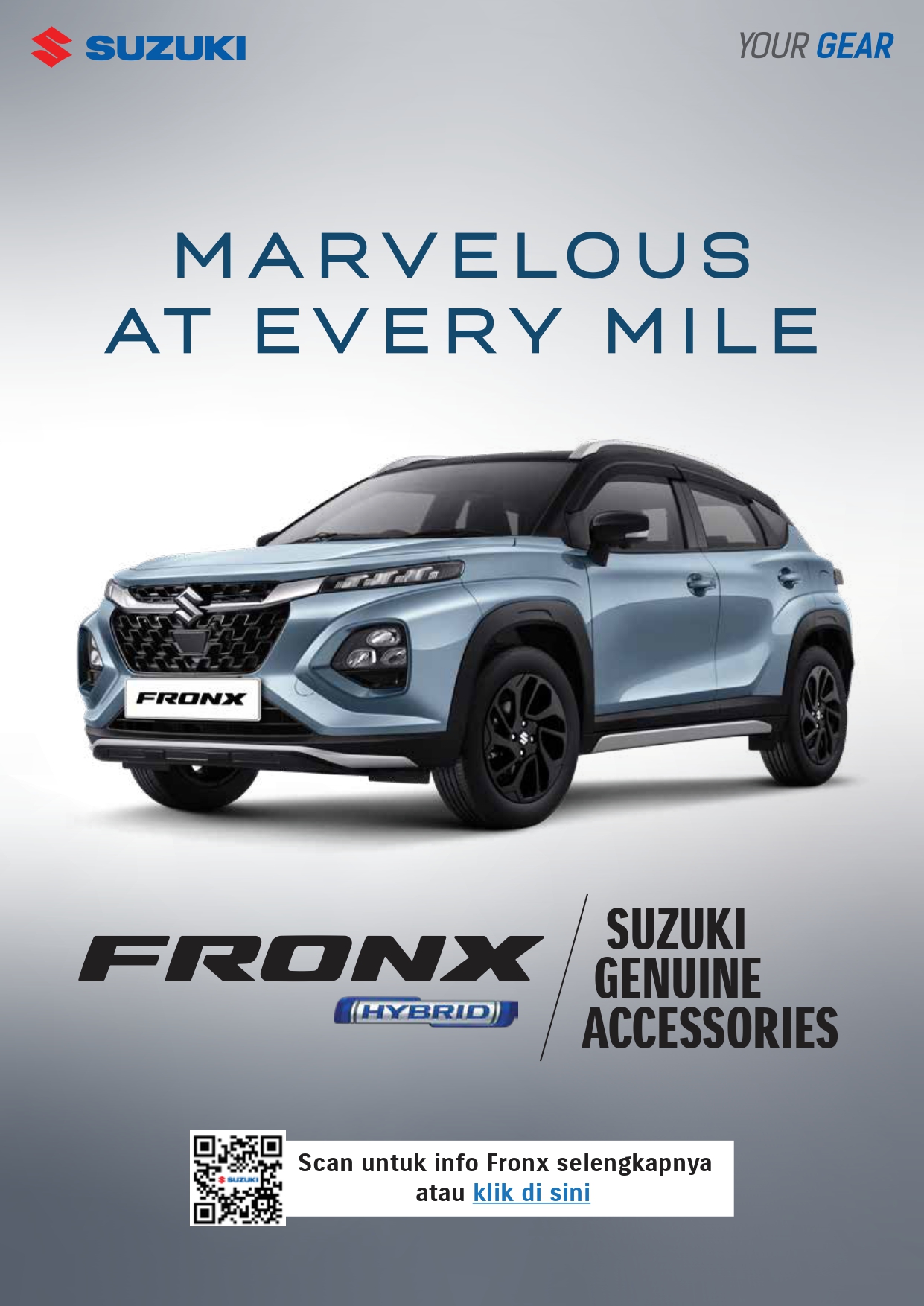 Suzuki Fronx akhirnya resmi diluncurkan untuk konsumen di Indonesia, harganya bikin para rival kelas SUV ketar-ketir