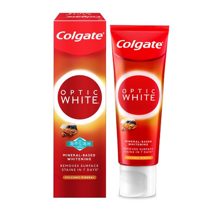 Colgate Tooth Paste Optic White Volcanic Mineral 100 gr
