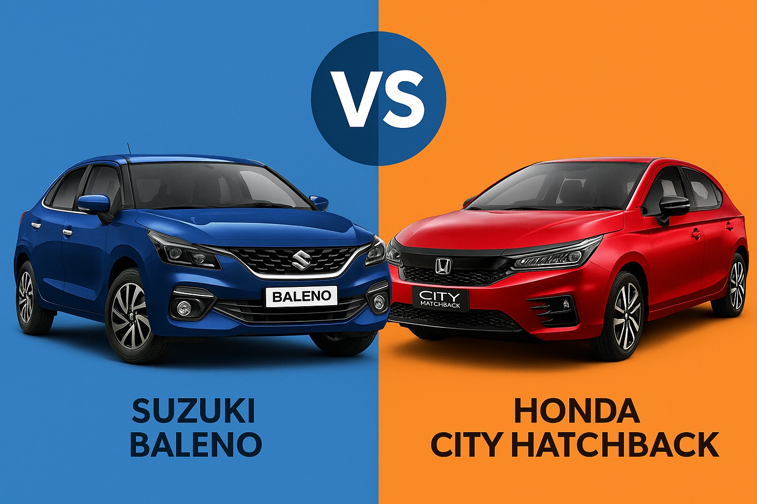 Suzuki Baleno vs Honda City Hatchback, mana yang lebih irit dan cocok untuk aktivitas harian? Simak perbandingan konsumsi BBM