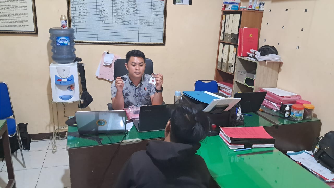 GP saat diinterogasi di Mapolres Boyolali belum lama ini.