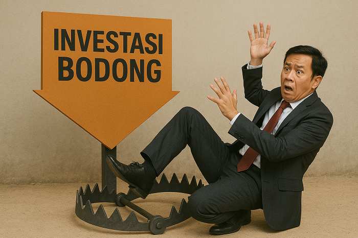 Ilustrasi investasi bodong.