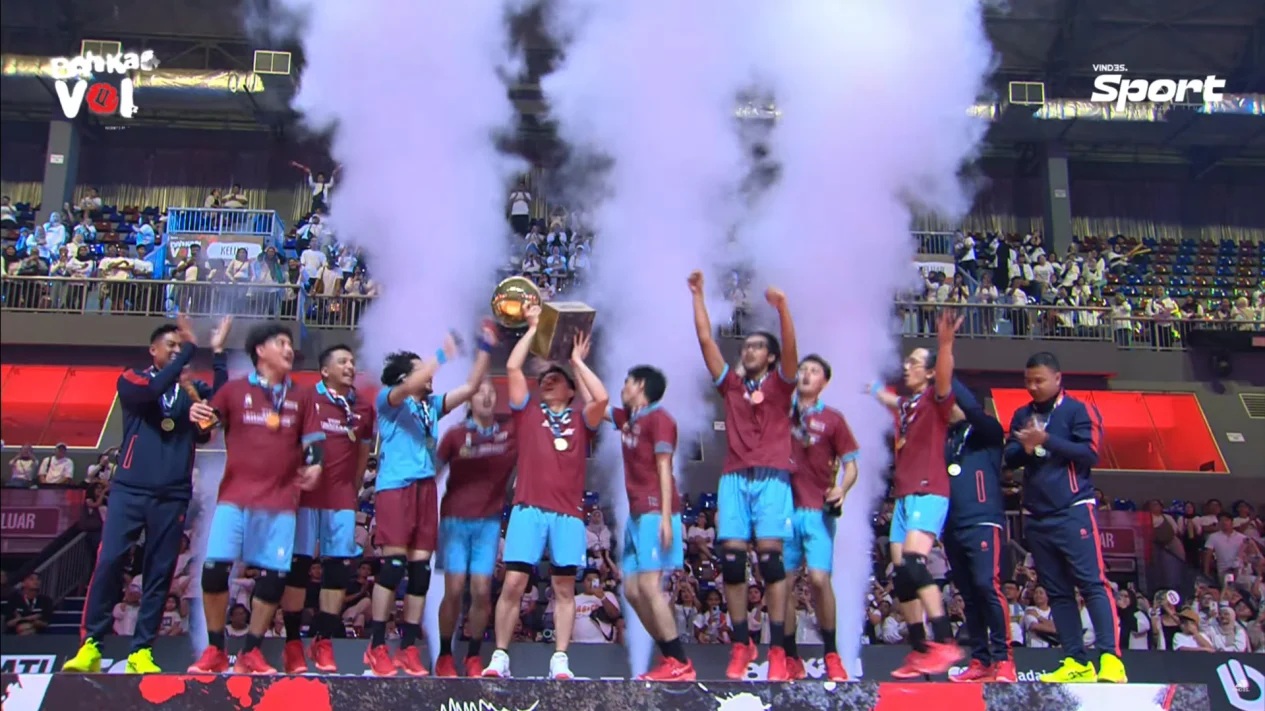 The Musicians juara Bahkan Voli 2 usai mengalahkan D