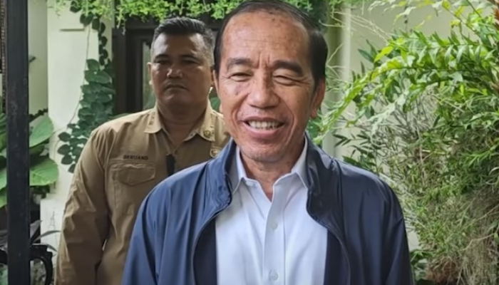 Kondisi kulit Jokowi yang menjadi sorotan publik.