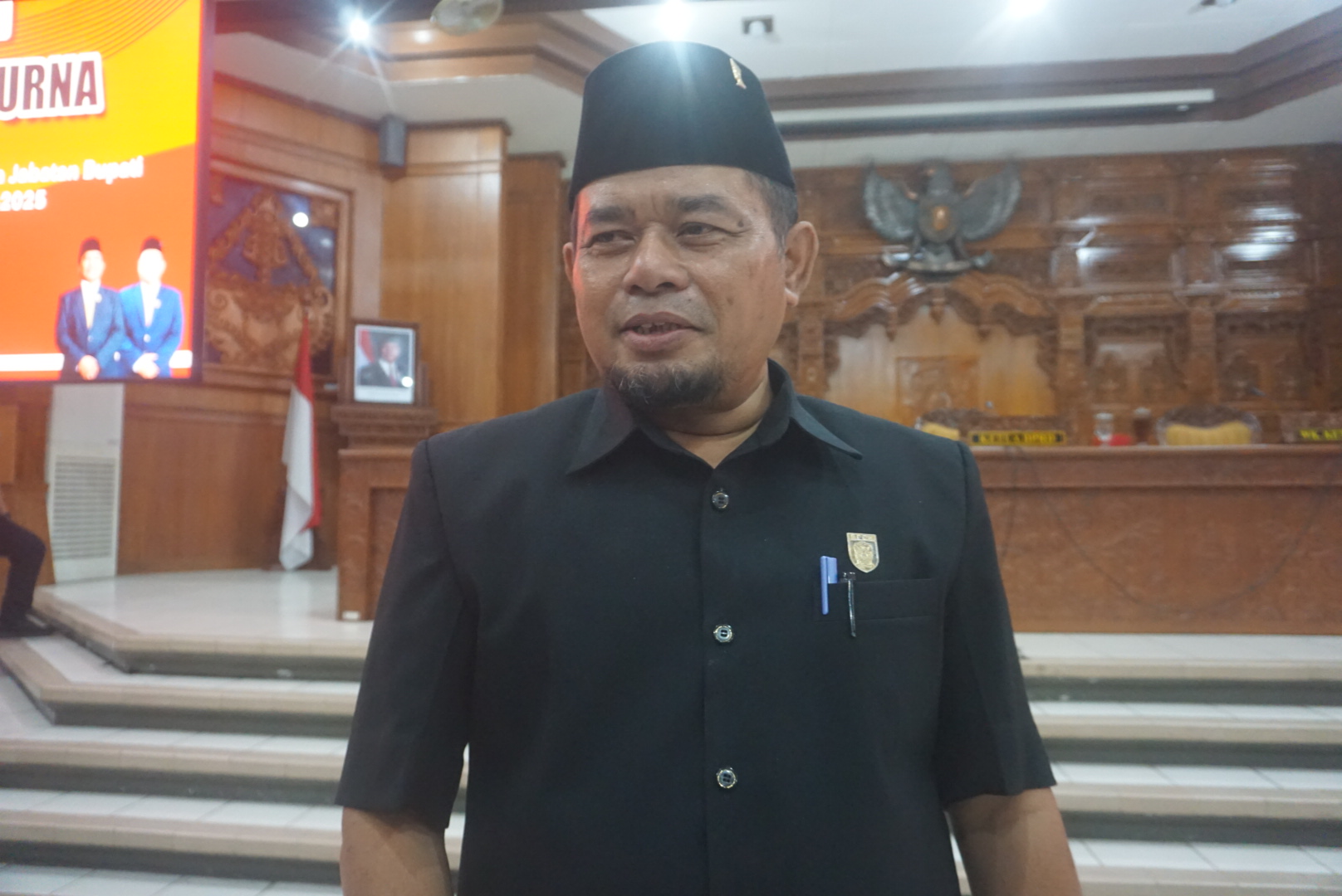 Ketua DPRD Klaten Edy Sasongko. (Angga Purenda/Radar Solo)