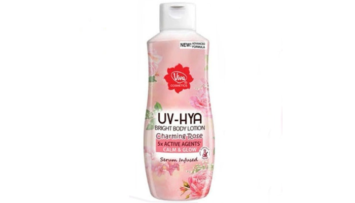 Viva UV-Hya Bright Body Lotion Charming Rose