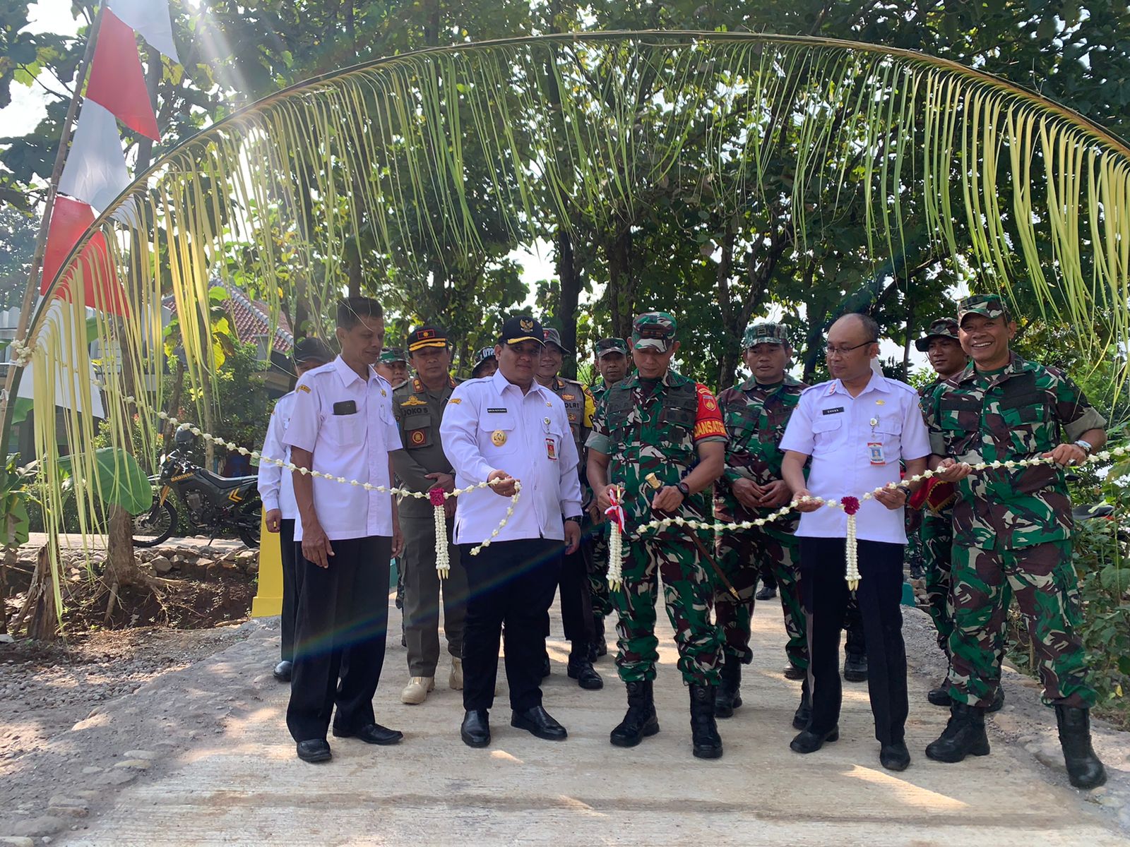 Penutupan TMMD di Kecamatan Jatipurno, Wonogiri, Rabu (4/6/2025).