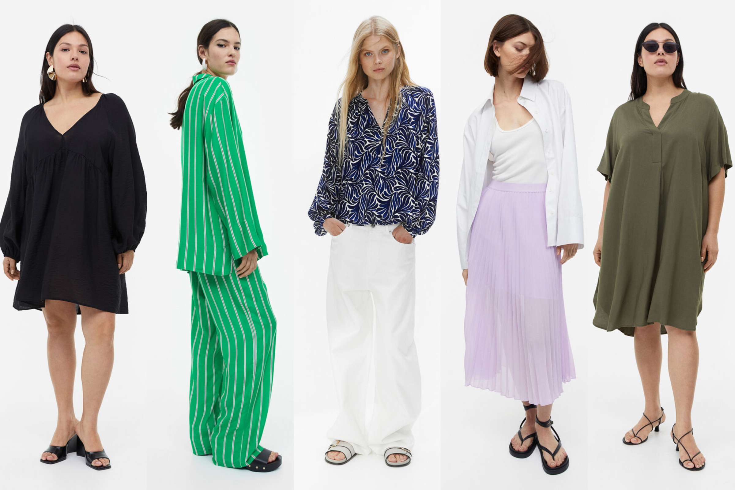 Rekomendasi 5 pakaian wanita H&M terbaru 2025 yang nyaman dan elegan. Cocok untuk Lebaran, kantor, hingga gaya kasual sehari-hari