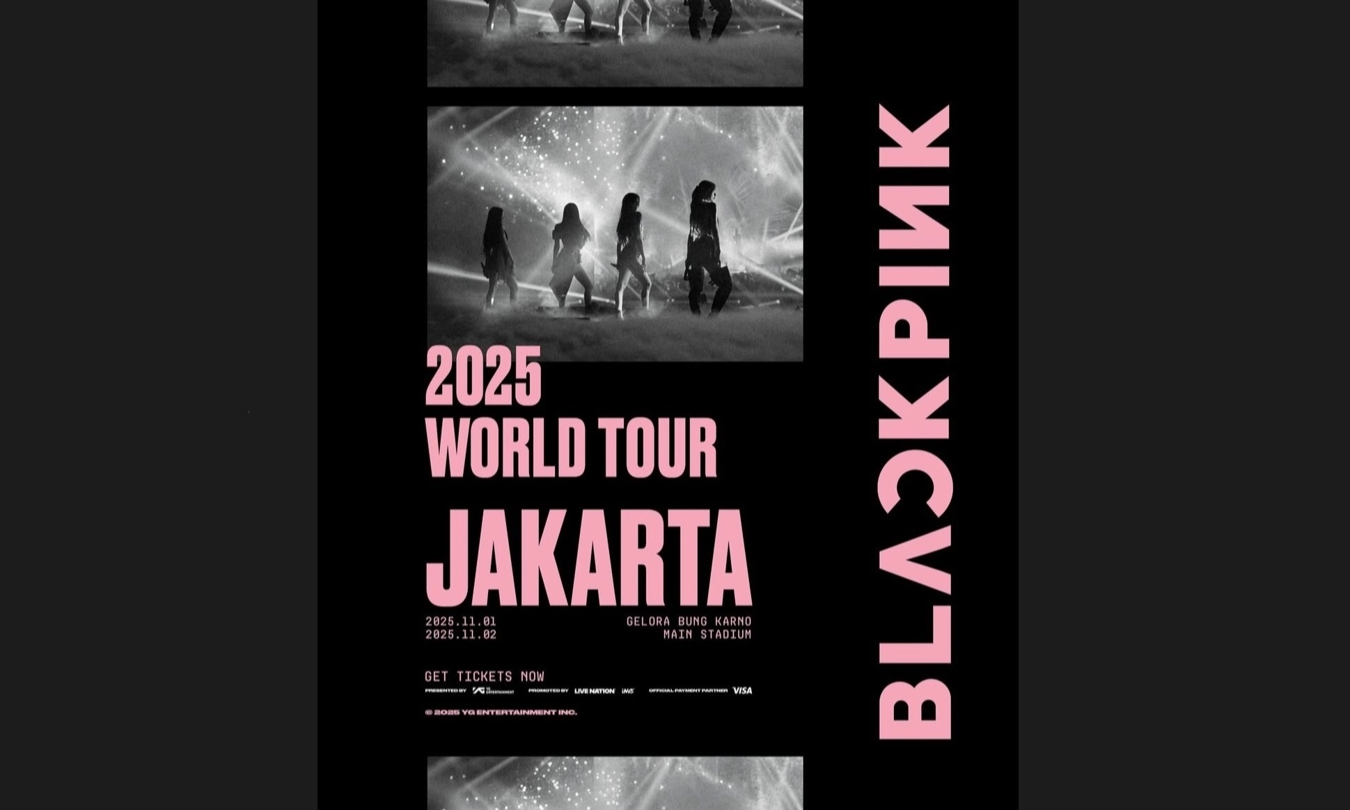 Cara Daftar Membership Weverse Untuk Nonton BLACKPINKdi Jakarta, Tiket Dijual Mulai Hari Ini 10 Juni 2025. Siap-siap war tiket!