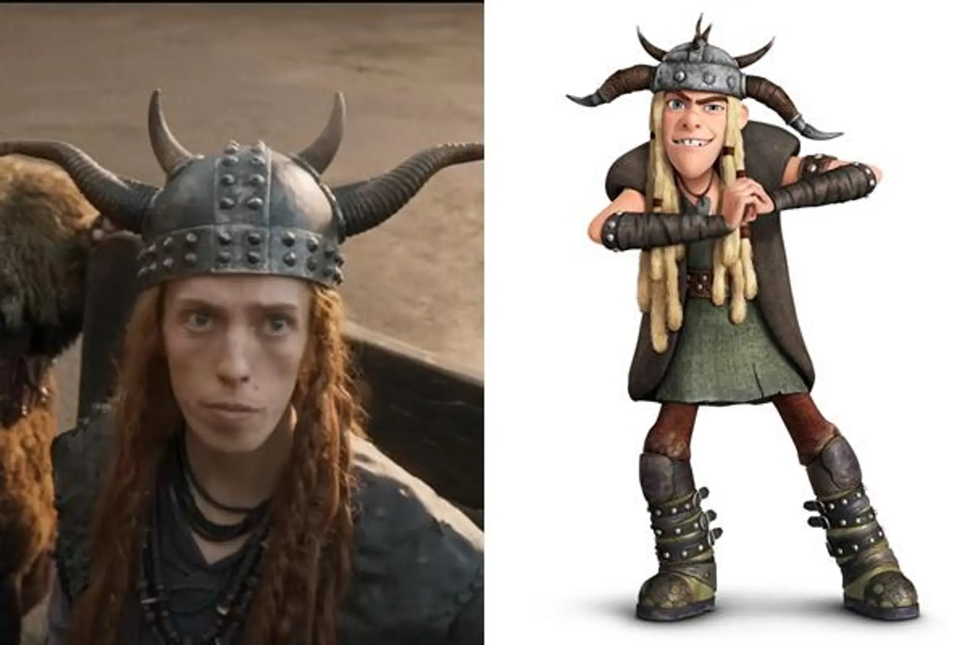 Dari sekilas lihat, sudah kelihatan banget kalau Harry Trevaldwyn memerankan karakter Tuffnot Thorston di film ini