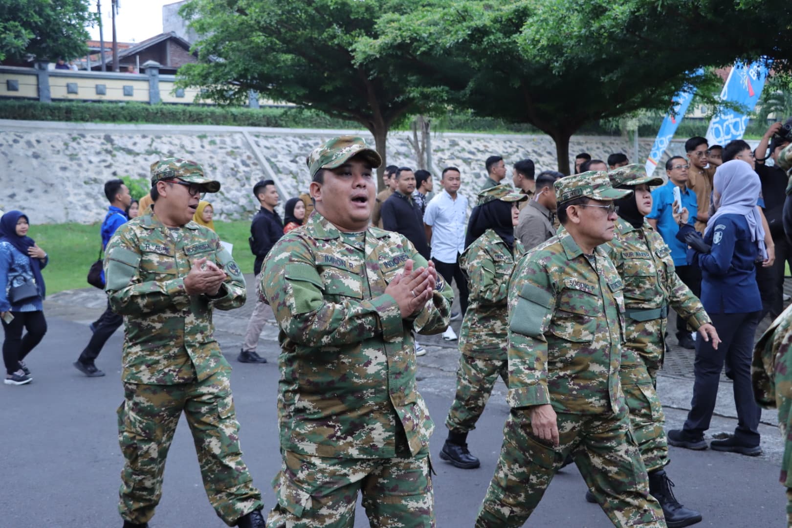 Wakil Bupati Wonogiri Imron Rizkyarno mengikuti retret wakil kepala daerah di Semarang,Selasa (10/6/2025).