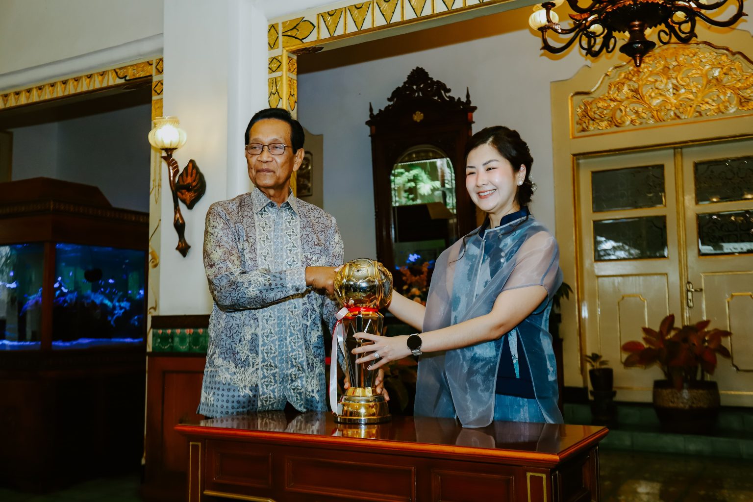 BERSINERGI: Manajemen PSIM bersilaturahmi dengan Gubernur Daerah Istimewa Jogjakarta (DIJ) Sri Sultan Hamengkubuwono X