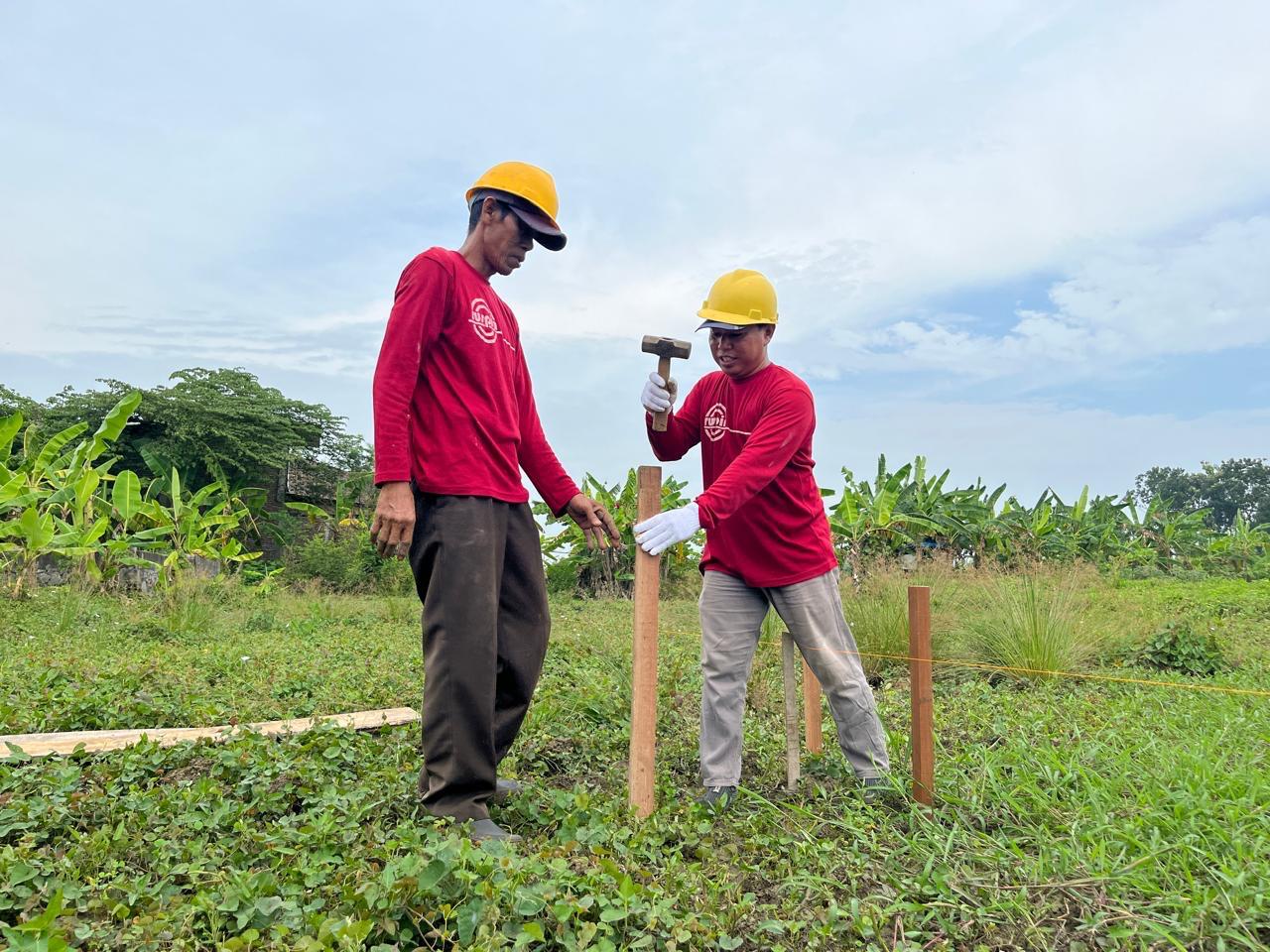 Pemerintah menargetkan pembangunan rumah apung untuk 110 unit rumah di dusun tersebut. Proyek akan dilaksanakan secara bertahap.