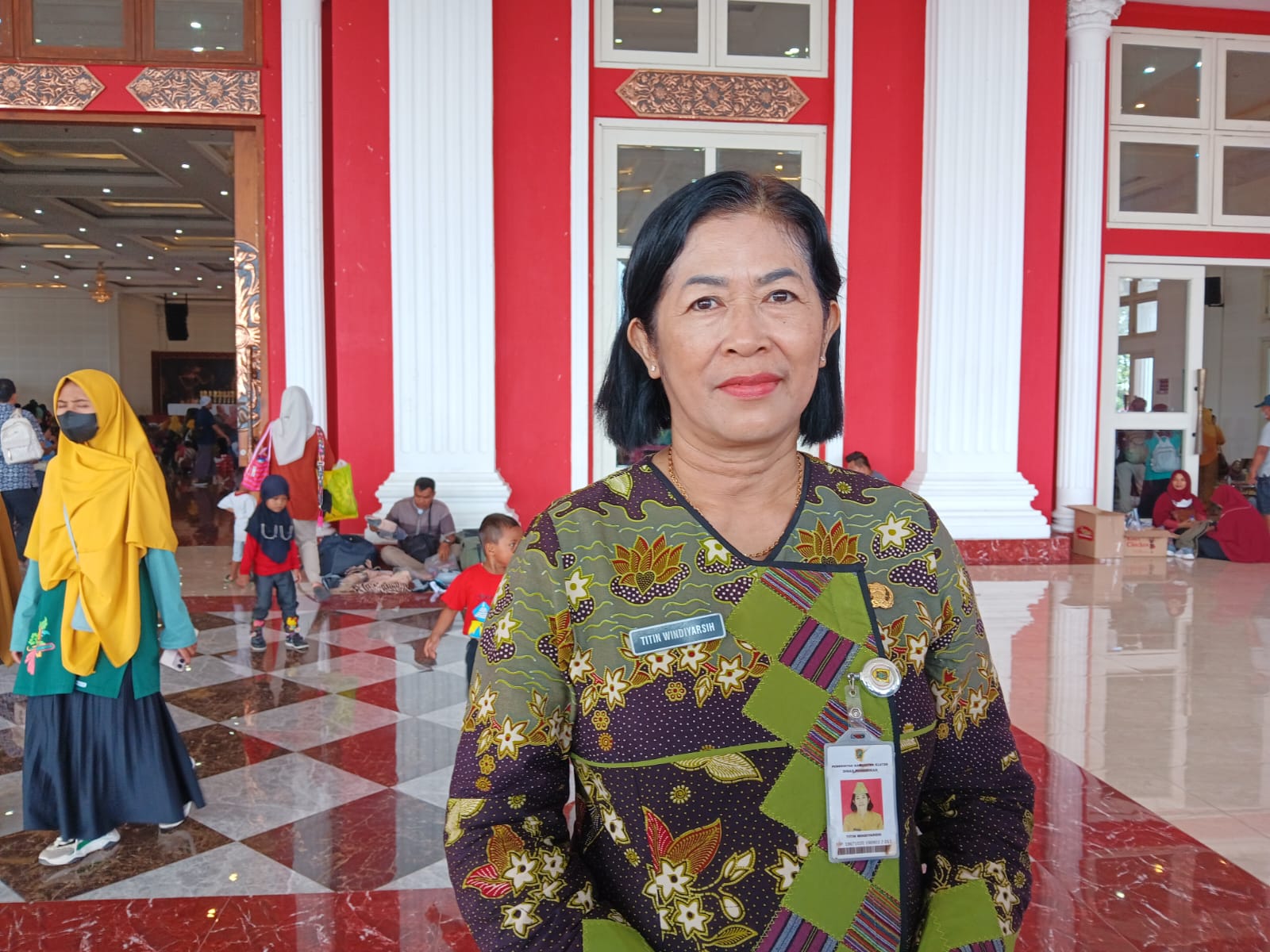 Kepala Dinas Pendidikan (Disdik) Klaten Titin Windiyarsih. (Angga Purenda/Radar Solo)