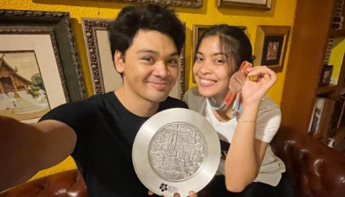 Mikha Angelo dan Gregoria Mariska.