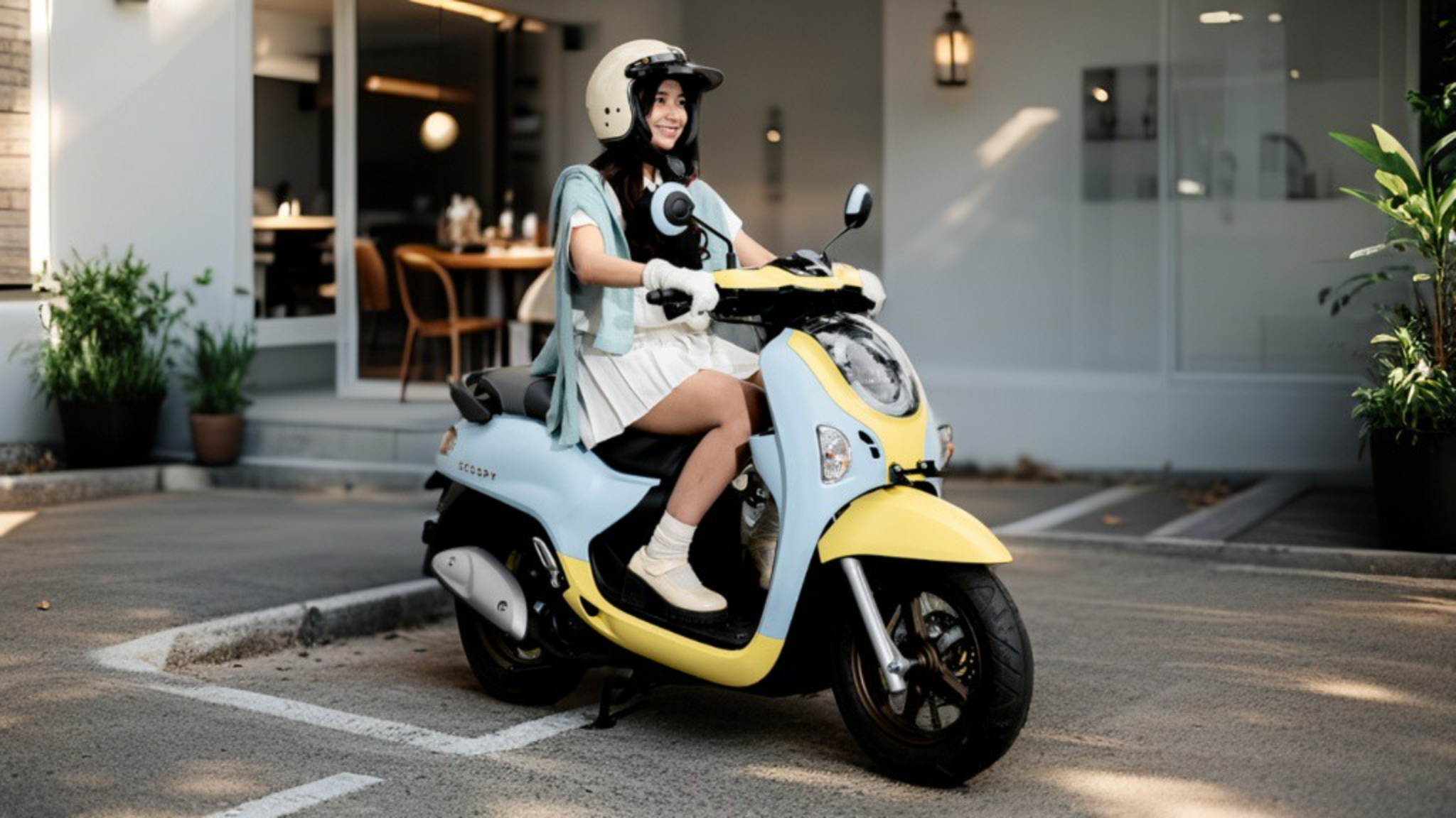 Motor dengan warna pastel seperti Cottonsky, Limeleaf, dan Bubblepop justru jadi primadona.