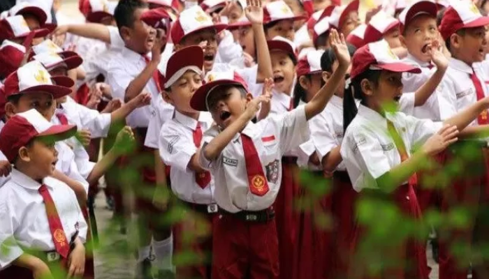 Ilustrasi siswa SD.