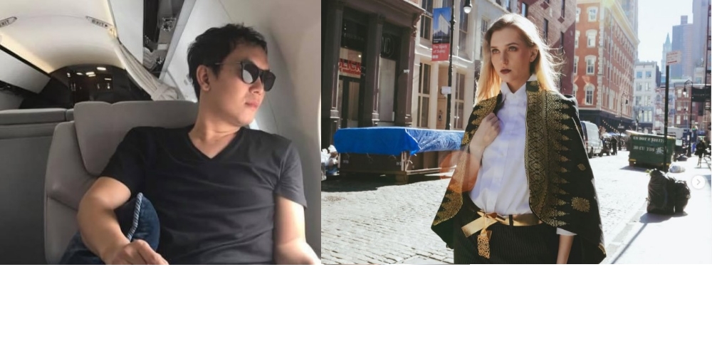 Hengki Kawilarang semasa hidup. Foto kanan, salah satu hasil karya desainnya.