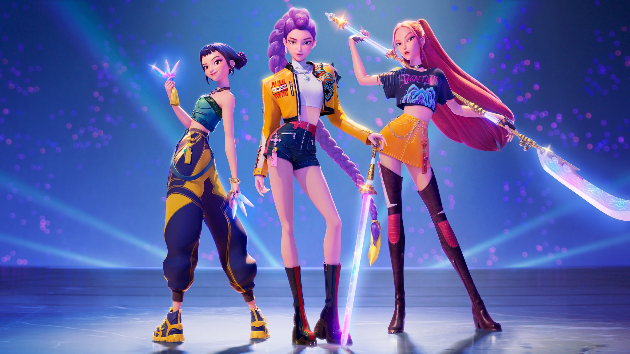 KPOP Demon Hunters tayang di Netflix! Kisah girl group K-pop pemburu iblis dengan aksi keren dan lagu catchy.