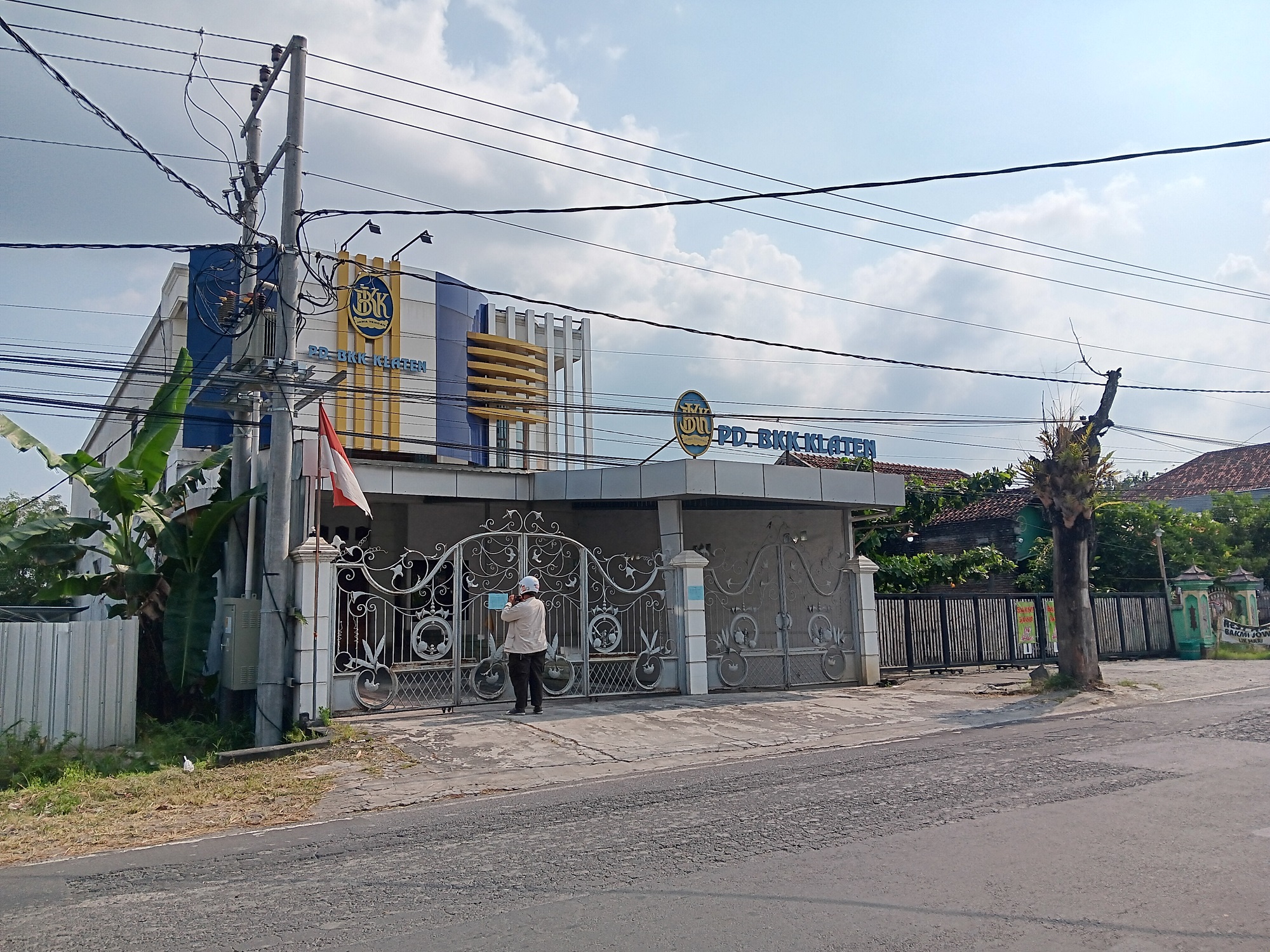 PD BKK Klaten yang berada di Jalan Klaten-Boyolali, Kecamatan Ngawen, Klaten. (Angga Purenda/Radar Solo)