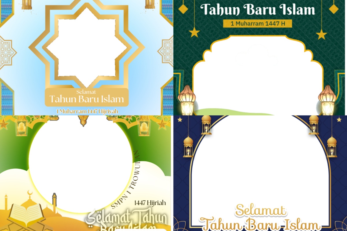 20 Link Twibbon Tahun Baru Islam 2025 yang Terbaru dan Gratis, Tinggal Pasang Foto Untuk Sambut 1 Muharram 1447 Hijriah