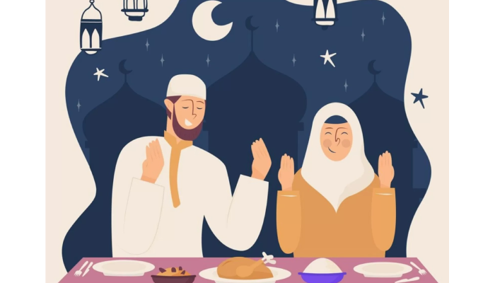 Ilustrasi puasa.