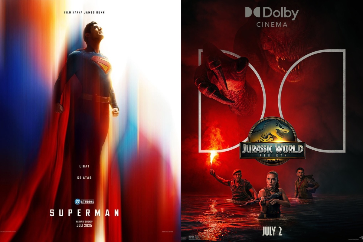 4 film blockbuster tayang Juli 2025: Jurassic World Rebirth, Superman, I Know What You Did Last Summer, hingga Fantastic Four.