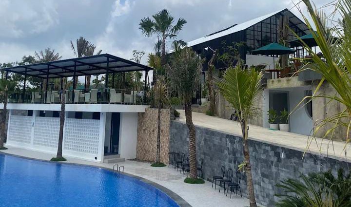 Suasana Vaviva Dewatu yang berada di Ngargoyoso, Karanganyar, Jawa Tengah