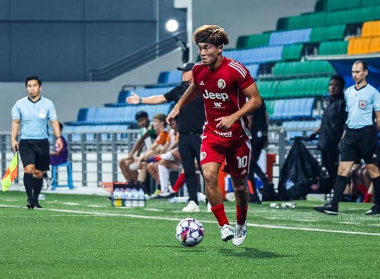 Kodai Tanaka salah satu striker asal Jepang yang cukup potensial