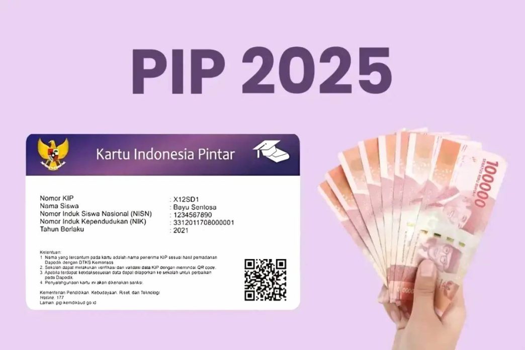 Pencairan PIP  2025 mulai bulan Juli. Cek nama siswa penerima bantuan lewat HP di pip.kemendikdasmen.go.id., ini besaran nominalnya