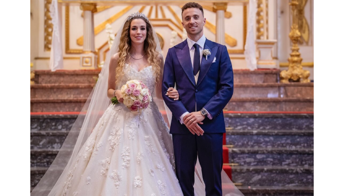 Diogo Jota dan Rute Cardoso baru melangsungkan pernikahan pada Juni lalu.
