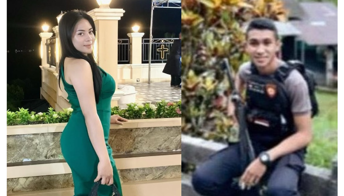 Selebgram Chasandra Thenu yang tersandung viral video dewasa dengan mantan pacar Bripda Charles Yohanes Tuarlela.