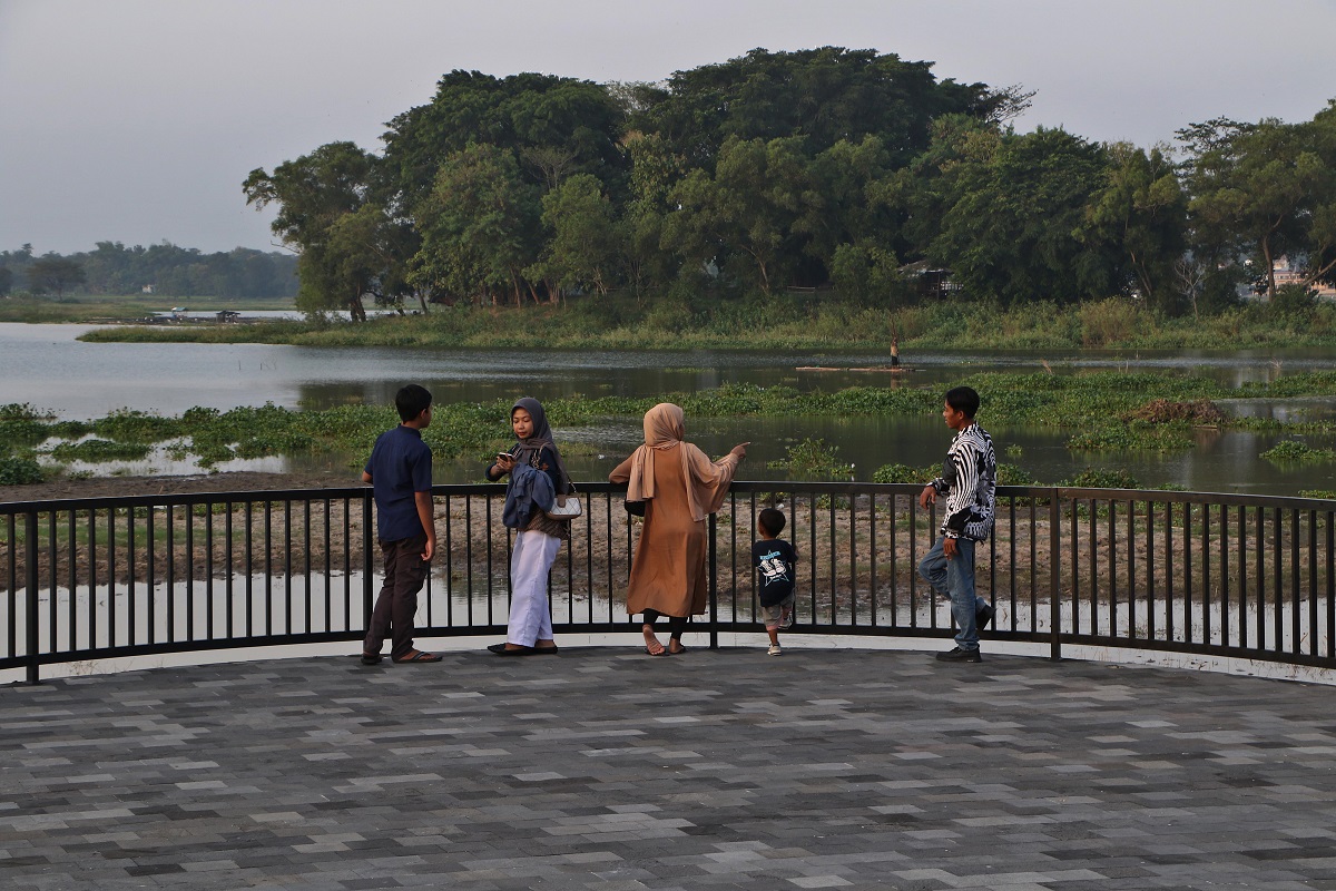 Waduk Cengklik menjadi salah satu ikon di Kabupaten Boyolali.