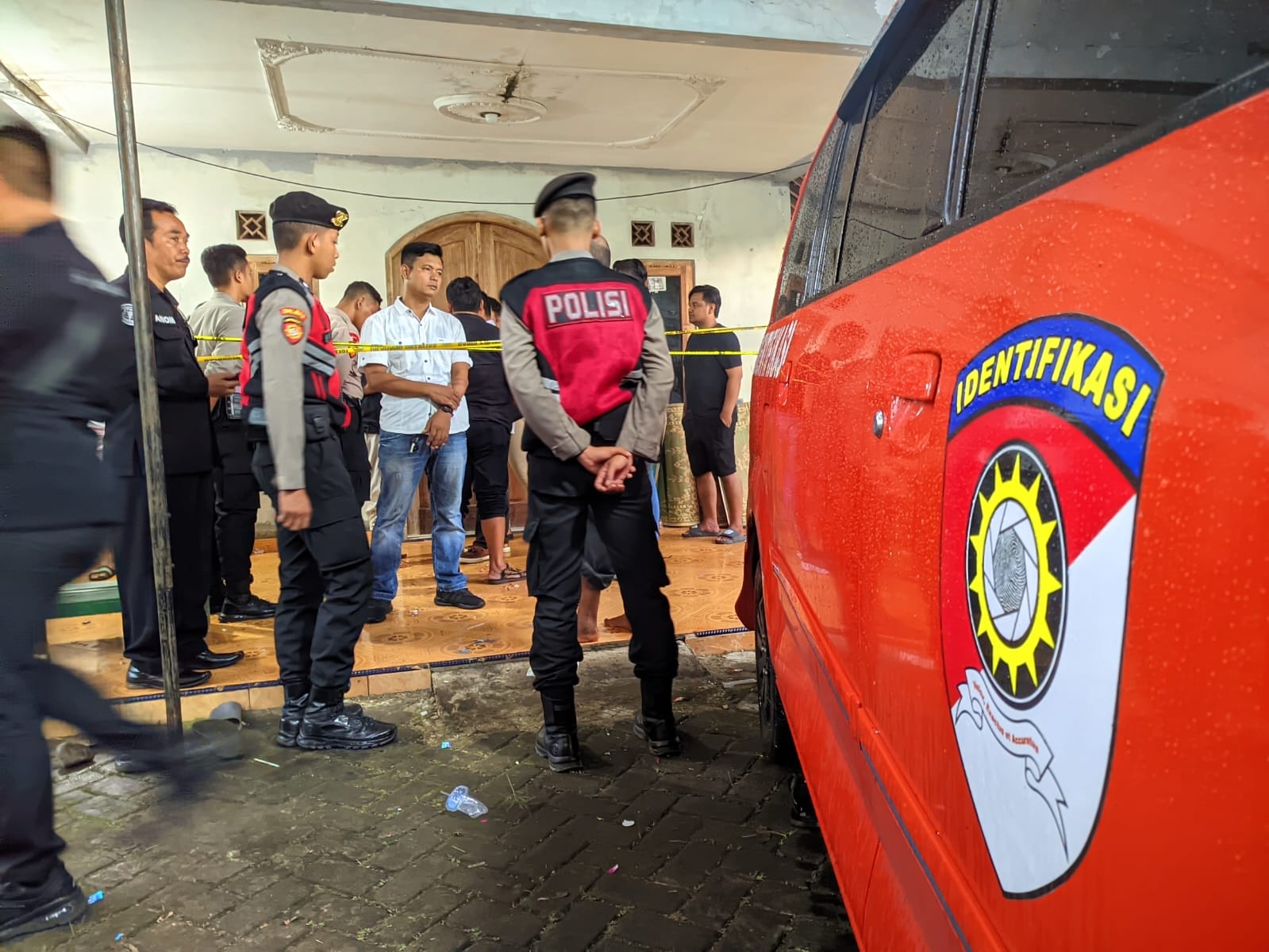 Polres Wonogiri gelar olah TKP lanjutan di rumah Sutinem di Dusun Winong, Desa Mlokomanis Wetan, Kecamatan Ngadirojo, Senin (7/7/2025).