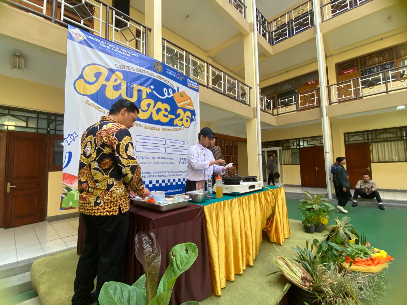 Hari Jadi ke-26 STP Sahid Surakarta diperingati secara meriah.