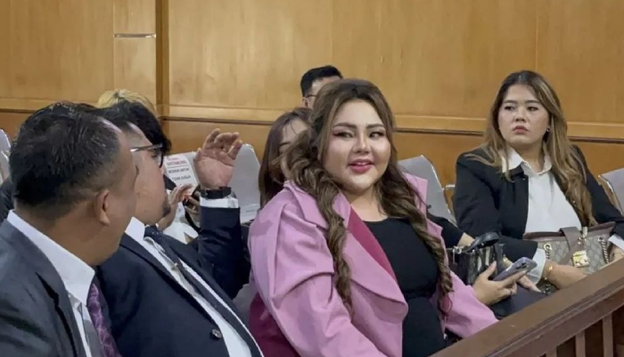 Lisa Mariana hadiri sidang lawan Ridwan Kamil di PN Bandung, beberapa waktu lalu.
