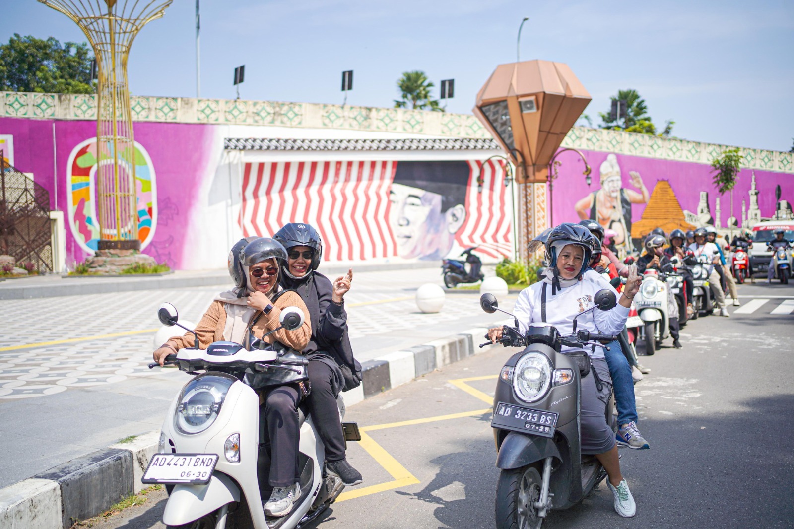 Scoopy Velocreativity ramaikan Solo! Rolling city.