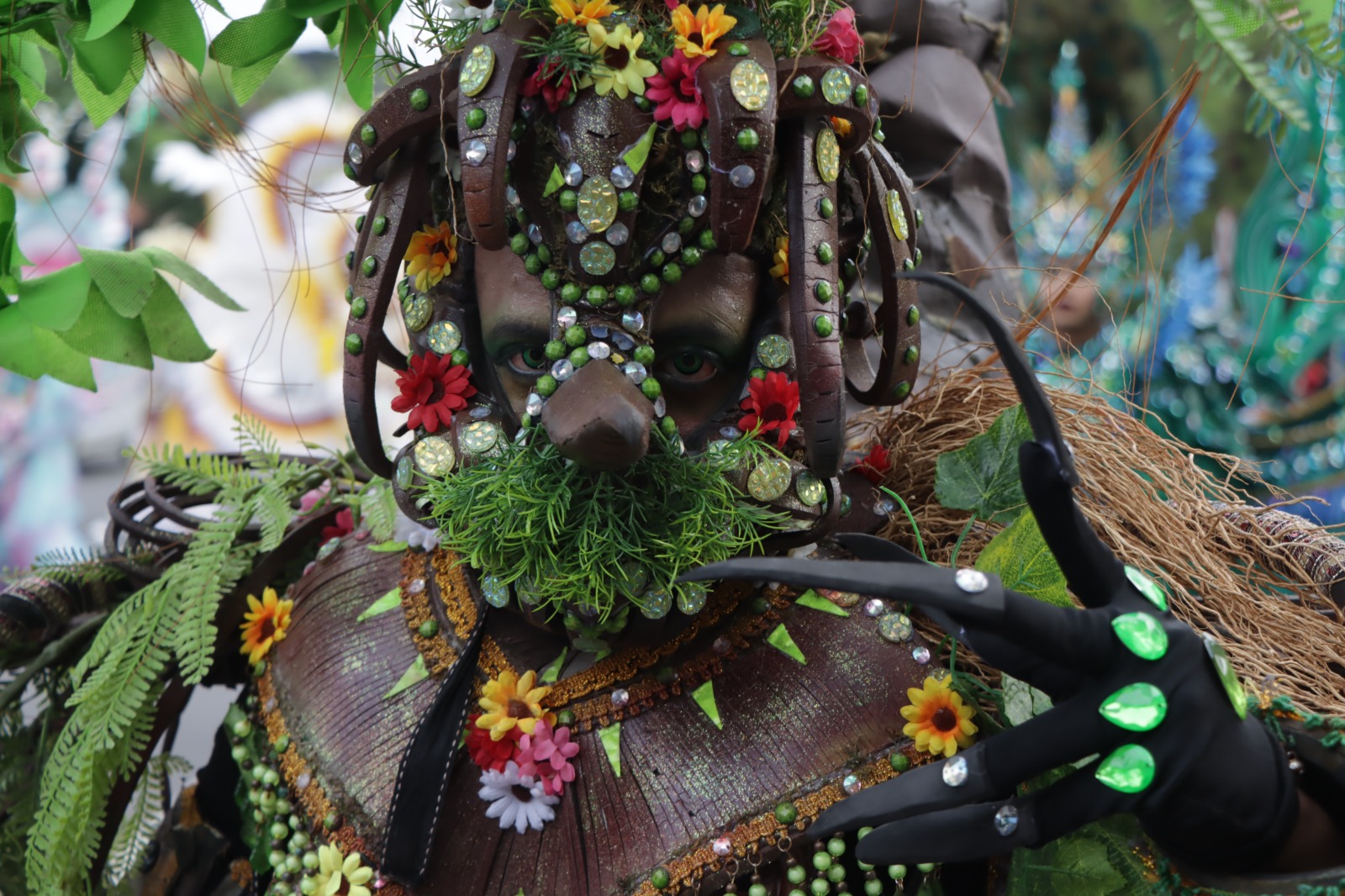 Peserta Solo Batik Carnival selalu totalitas dalam mengusung konsep yang dibawa.