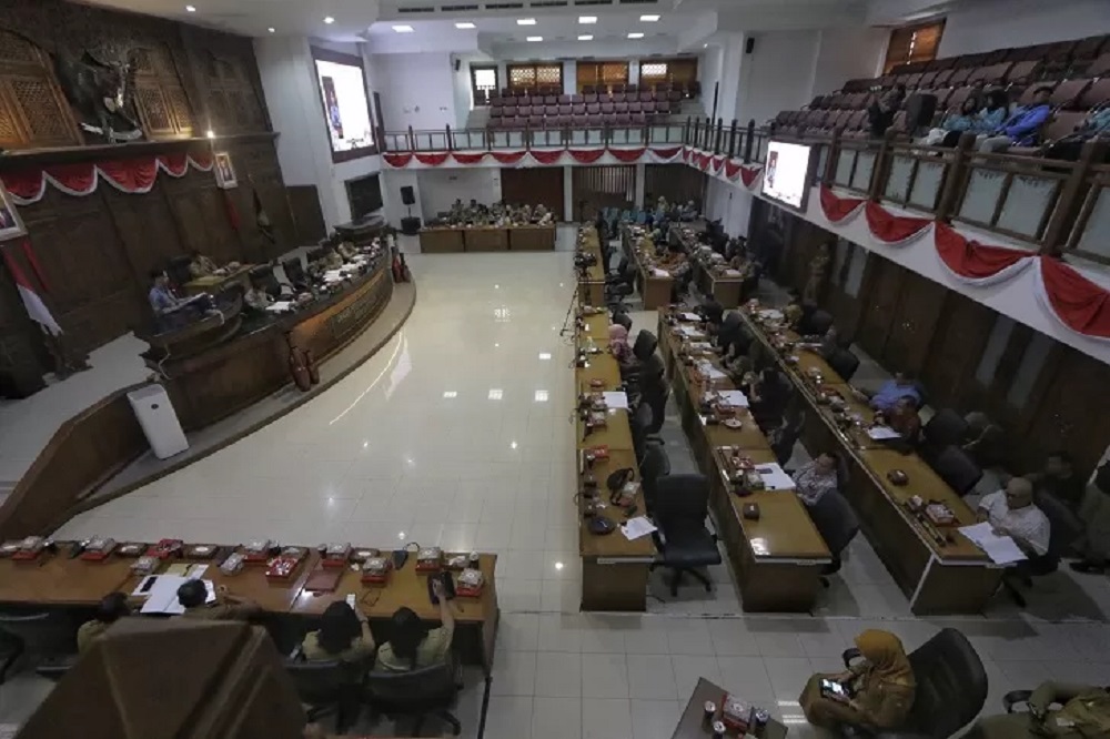 Rapat paripurna DPRD Solo. (M Ihsan/Radar Solo)