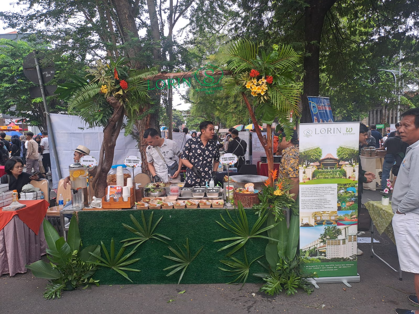 Breakfast Festival yang digelar pada Minggu (6/7/2025) saat Car Free Day.
