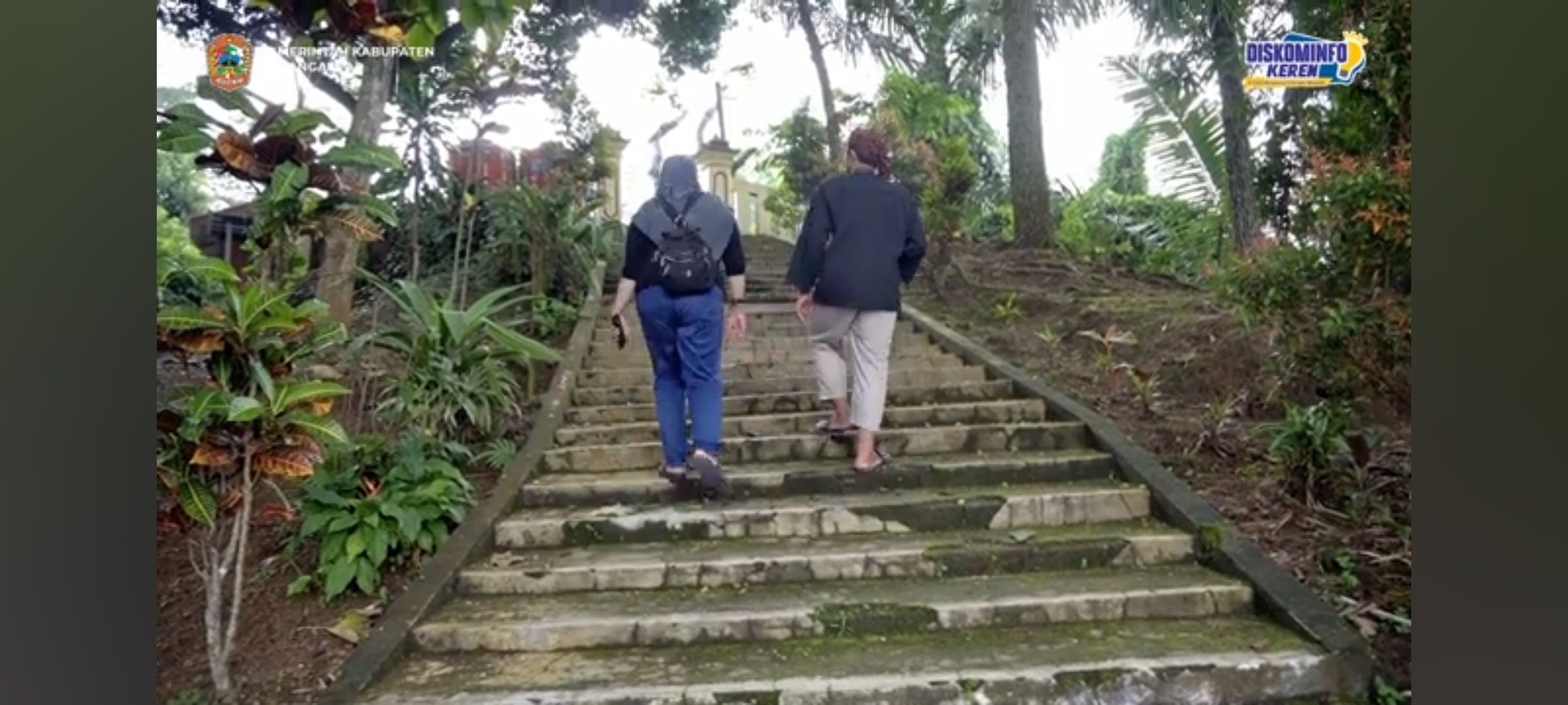 Jalan setapak menuju Bukit Jabal Kanil. (Dokumentasi Pemkab Karanganyar)