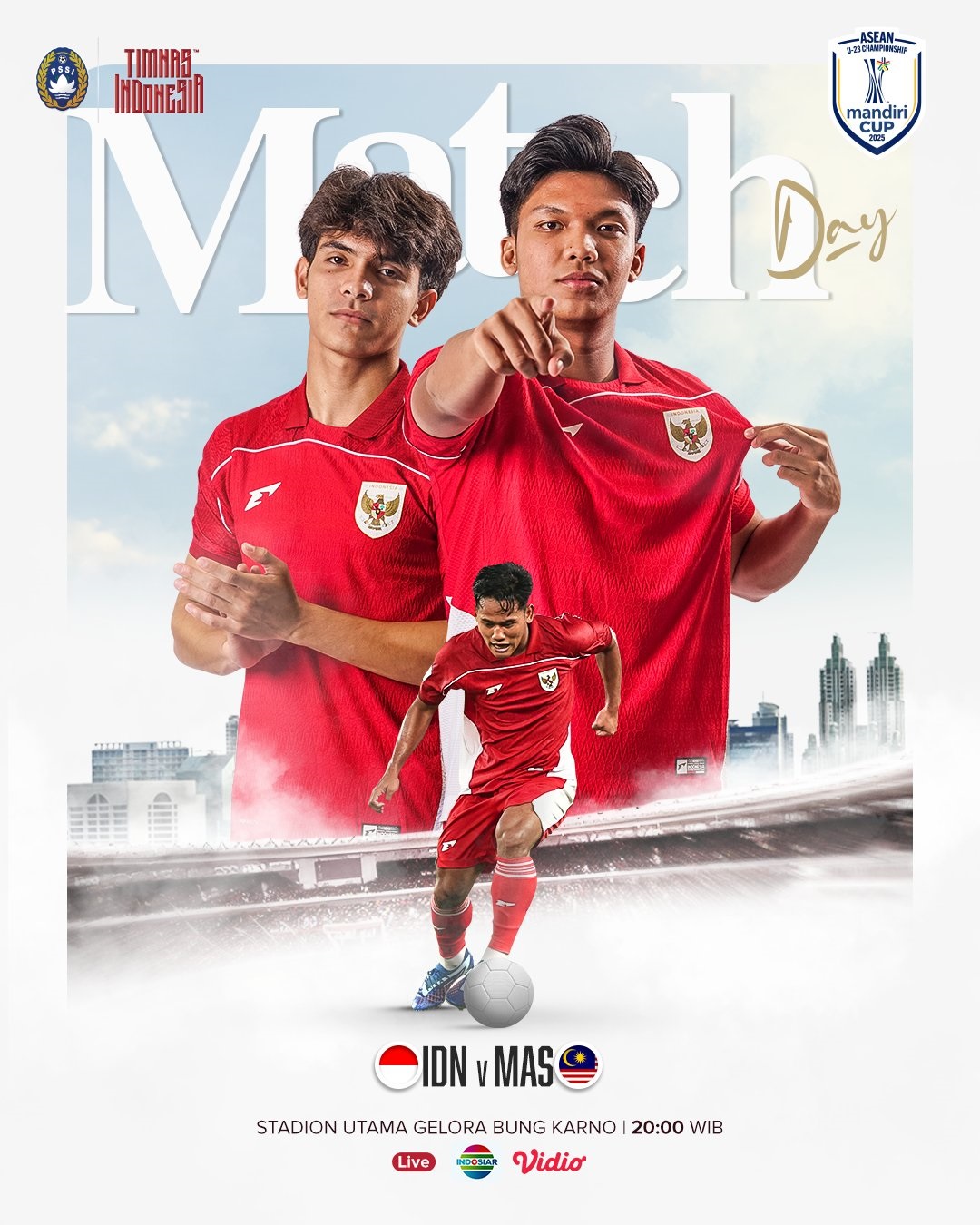 Jadwal Timnas Indonesia vs Malaysia&nbsp;di Piala AFF U-23 2025: Kapan, Jam Berapa, dan Tayang di Mana?&nbsp;