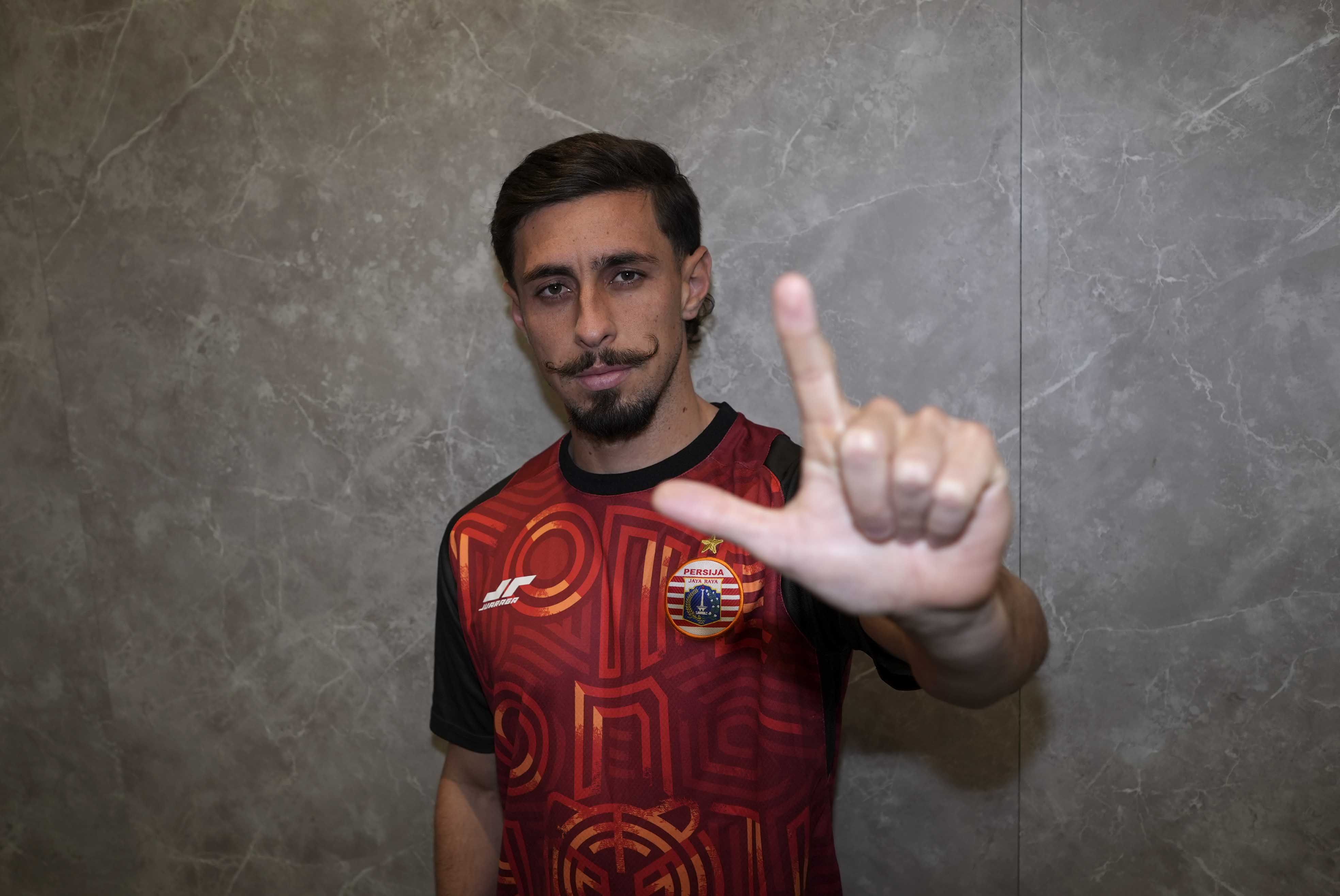 Gustavo Fran&ccedil;a resmi gabung Persija Jakarta musim ini.