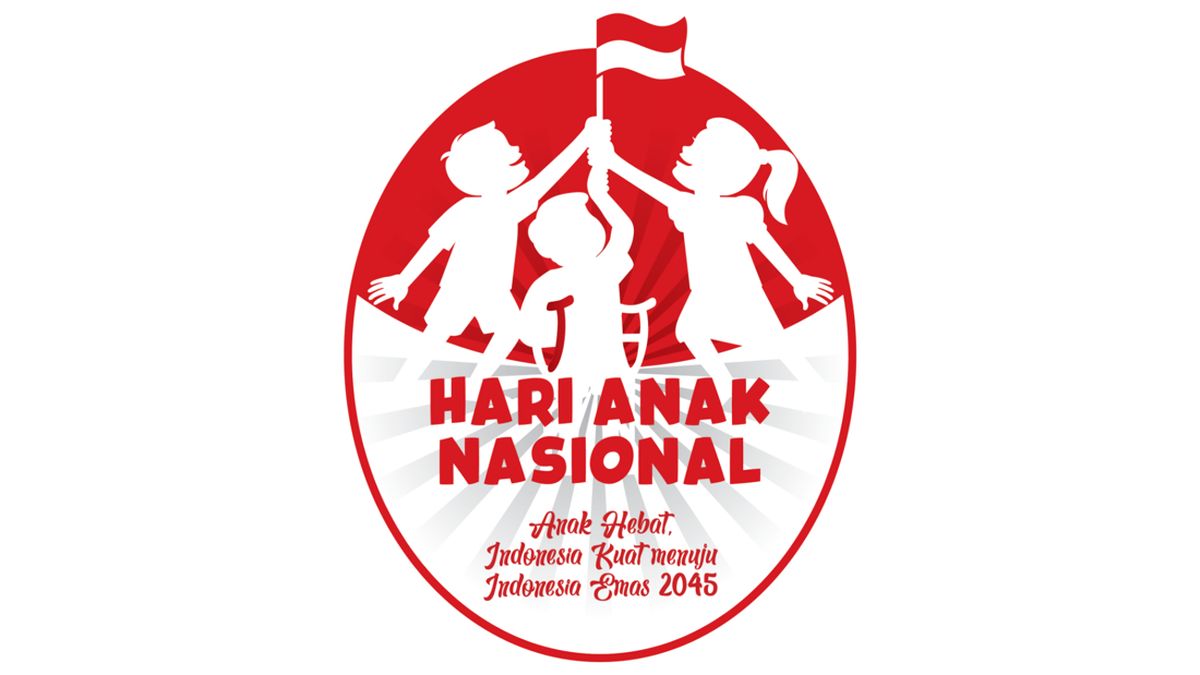 Hari Anak Nasional 2025 bertema &ldquo;Anak Hebat, Indonesia Kuat&rdquo;. Simak makna logo resmi dari KemenPPP, subtema, dan agenda perayaannya di sini!