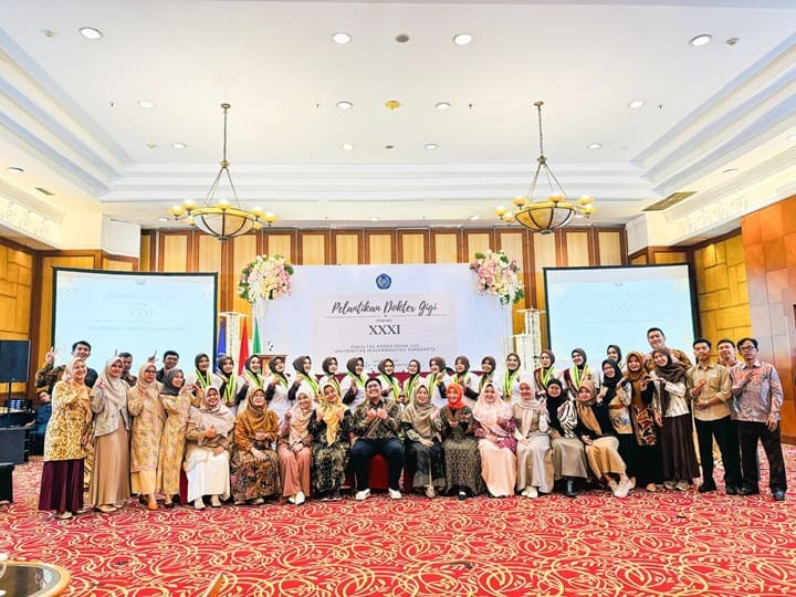 Sumpah Dokter Gigi ke-XXXI FKG Universitas Muhammadiyah Surakarta.