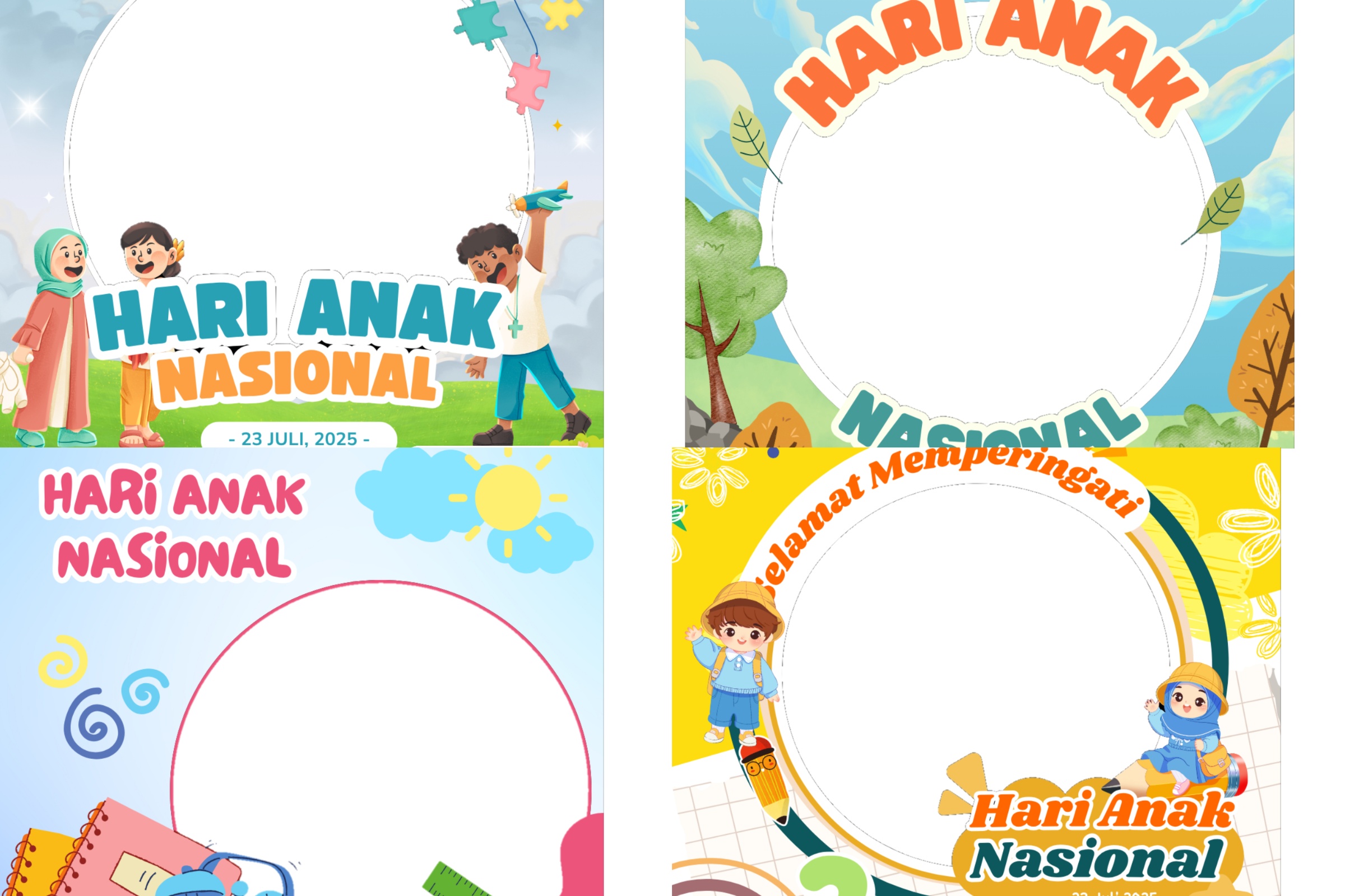 Rayakan Hari Anak Nasional 2025 dengan tema